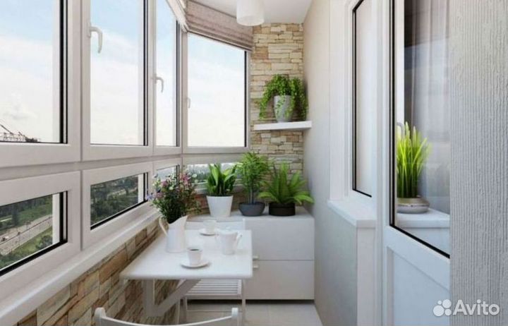 Остекление лоджии