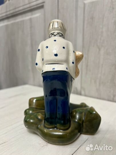 Фарфор СССР рыбакам, рыбная тема