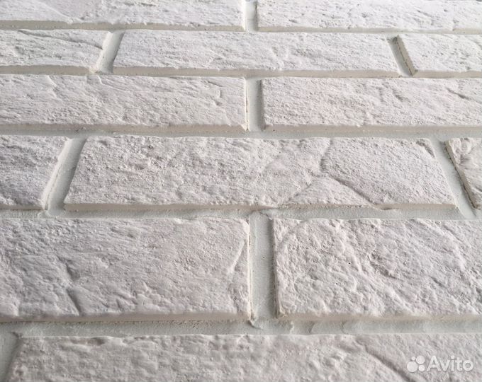 Гипсовая плитка «Скала» белая