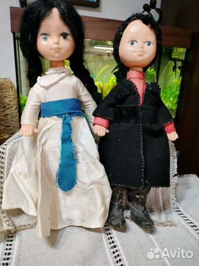Куклы СССР паричковые