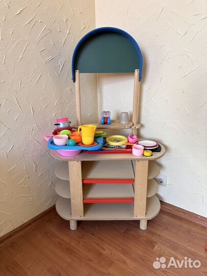 Детская деревянная кухня