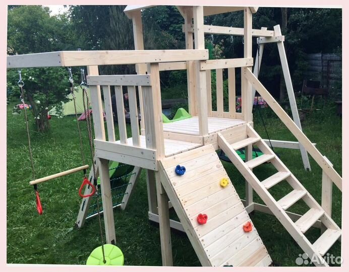 Детский комплекс уличный, площадка