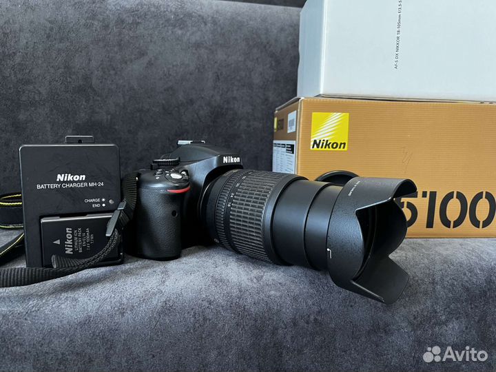 Продается зеркальный фотоаппарат Nikon D5100