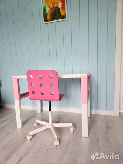 Детский стол и стул IKEA
