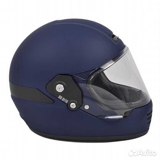 BY city Rider full face helmet Синий