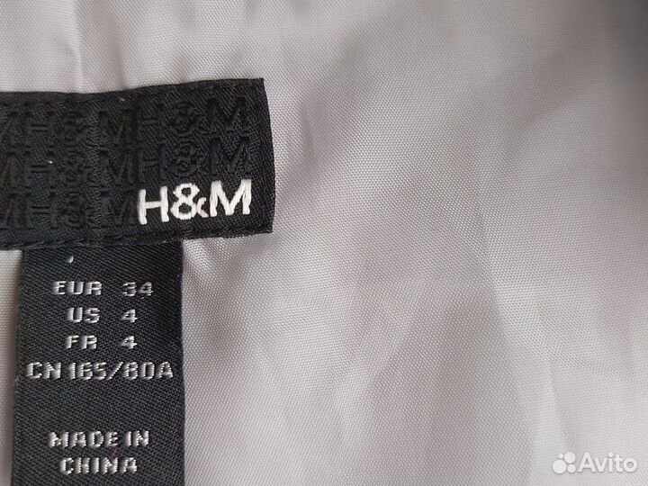 Плащ ветровка для девочки XS H&M