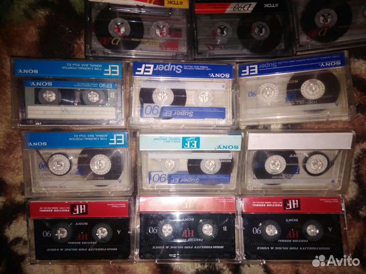 Аудиокассеты tdk.basf и лицензия 100 шт