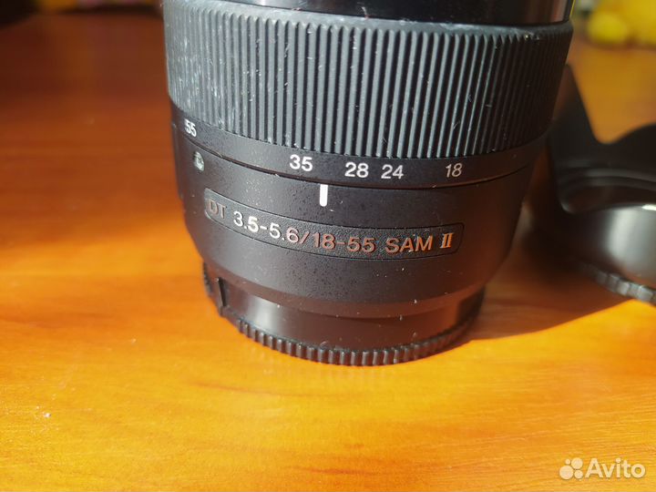 Коплект объективов Sony a 18-55 и 55-200