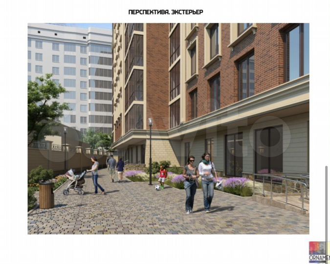 1-к. квартира, 52,3 м², 6/10 эт.