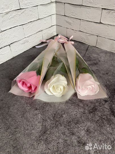 Букеты из мыльных цветов