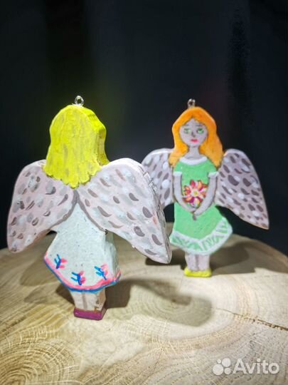 Набор Рождественский ангел. 2шт