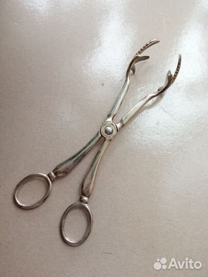 Сервировочные приборы, серебрение, винтаж