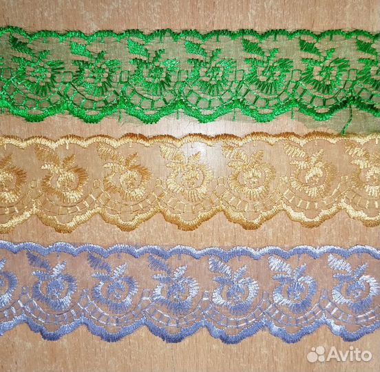 Кружево капрон 9м