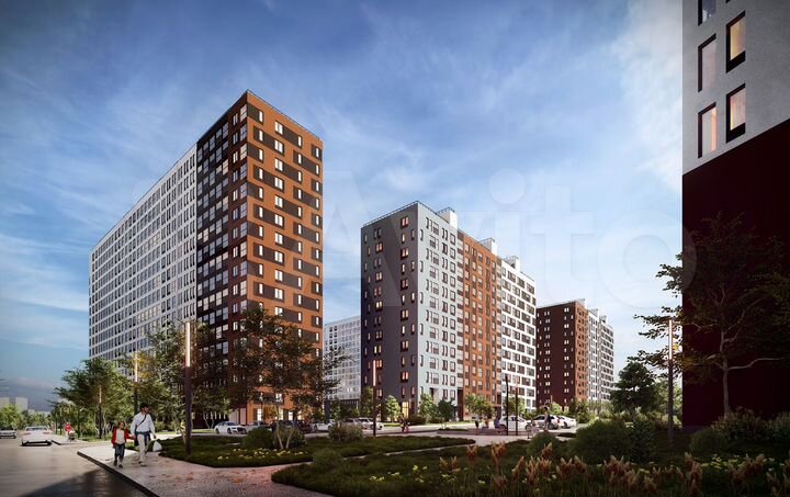 1-к. квартира, 38,8 м², 17/17 эт.