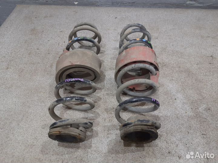 Задняя пружина + демпфер для Skoda Rapid 2014