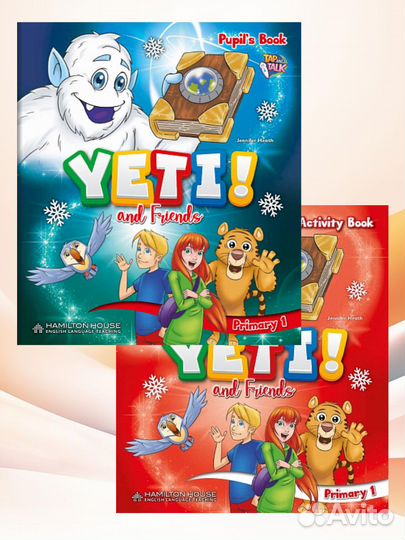 Yeti and Friends 1 учебник+тетрадь все уровни