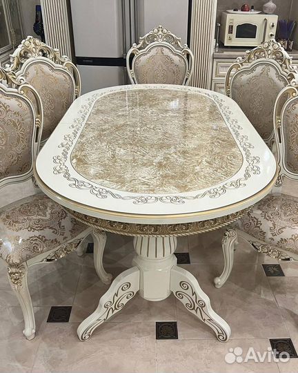 Стол «Лапка» / Кухонный стол стулья / стулья /стол