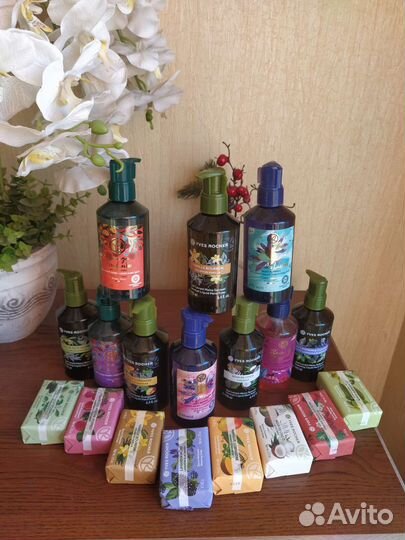 Yves Rocher. Гели для душа, мыло