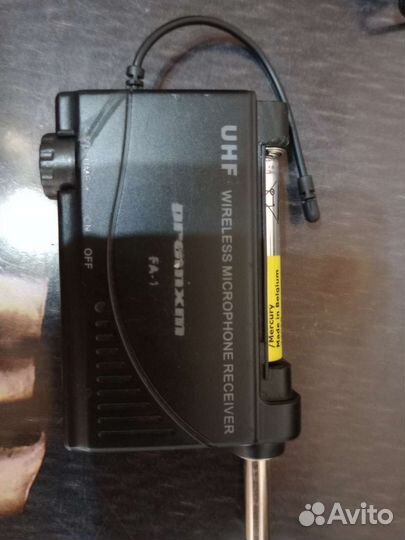 Микрофон. Головная радиосистема promxm FA-1