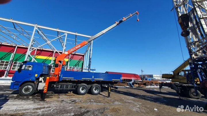 КАМАЗ 65115 с КМУ, 2024