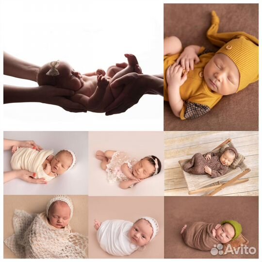 Фотосессия новорожденных