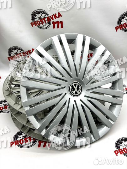 4 шт volkswagen R15 (silver)