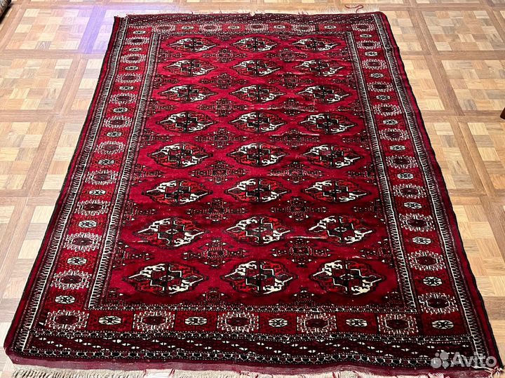 Ковер туркмен старинный