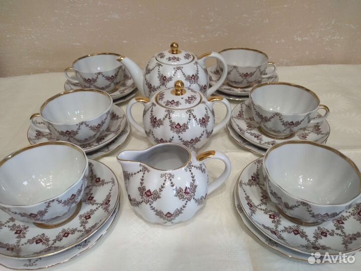 Чайный сервиз СССР дулево