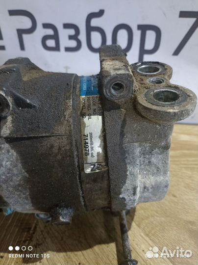 Компрессор кондиционера Chevrolet Aveo