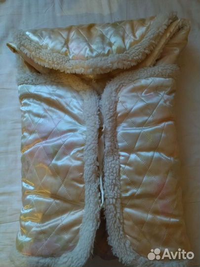 Конверт для девочки зима