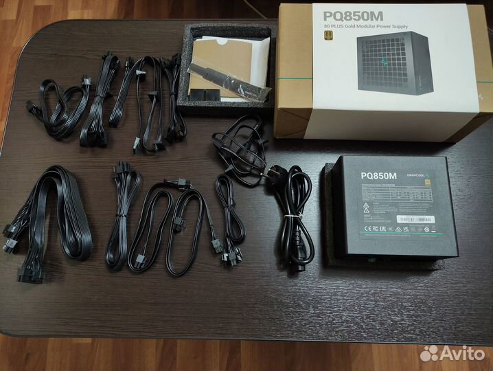 Блок питания DeepCool PQ850M, 850Вт 80+ Gold