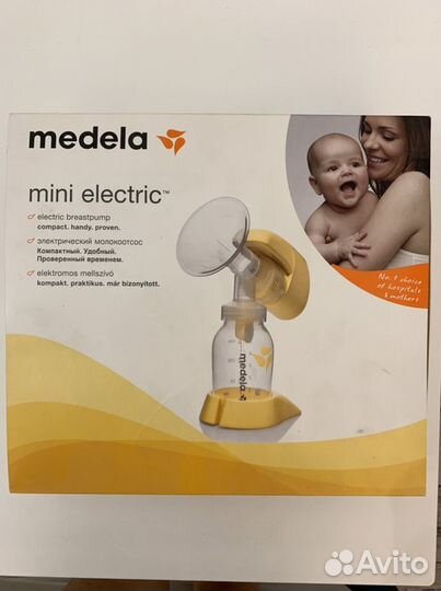 Молокоотсос электрический medela mini electric