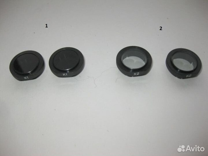 Объективы, окуляры, светофильтры от микроскопа