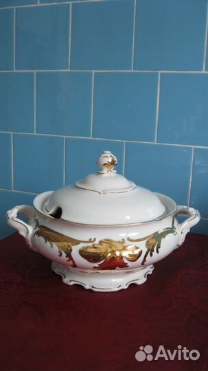 Фарфоровый сервиз на 6 персон, Рококо