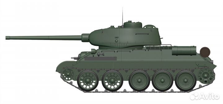 Ру Танки 4 шт - Т-34-76 и Т-34-85 STL