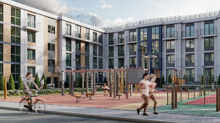 2-к. квартира, 57,8 м², 2/4 эт.