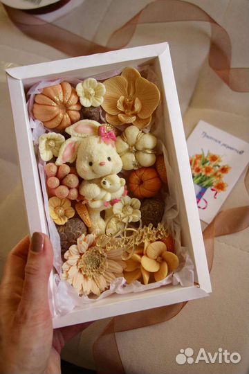 Шоколадная 3Д открытка