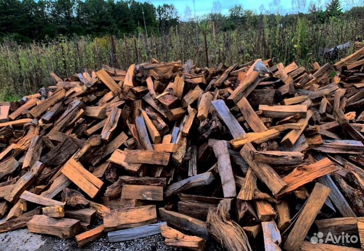 Дрова подсушенные