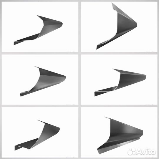 Порог правый (цинк) Daewoo Nexia