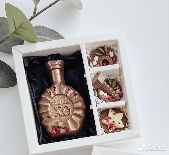 Шоколад ручной работы мужчине