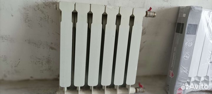Биметаллический радиаторы отопления бу