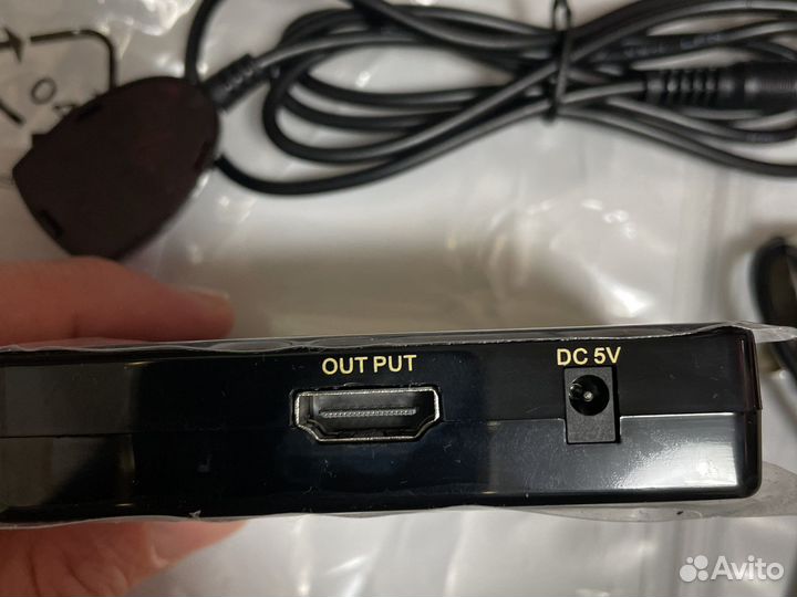 Разветвитель hdmi 4k ultra HD (3 входа, 1 выход