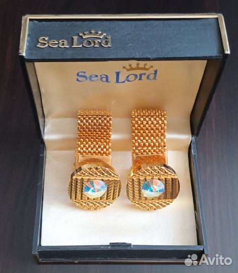 Запонки мужские СССР, винтажные