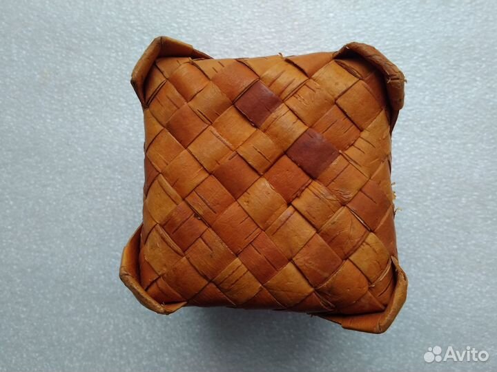 Шкатулка-короб из бересты СССР 60-е гг. Редкость