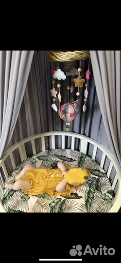 Мобиль в кроватку музыкальный