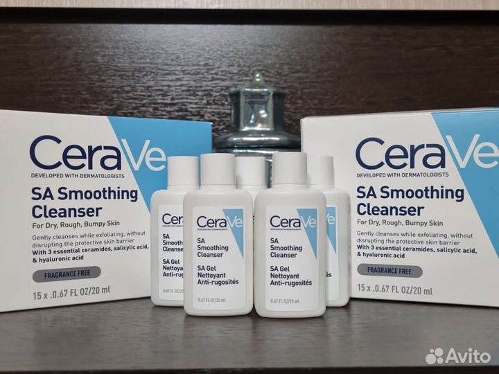 Сераве смягчающий очищающий гель для лица/тела