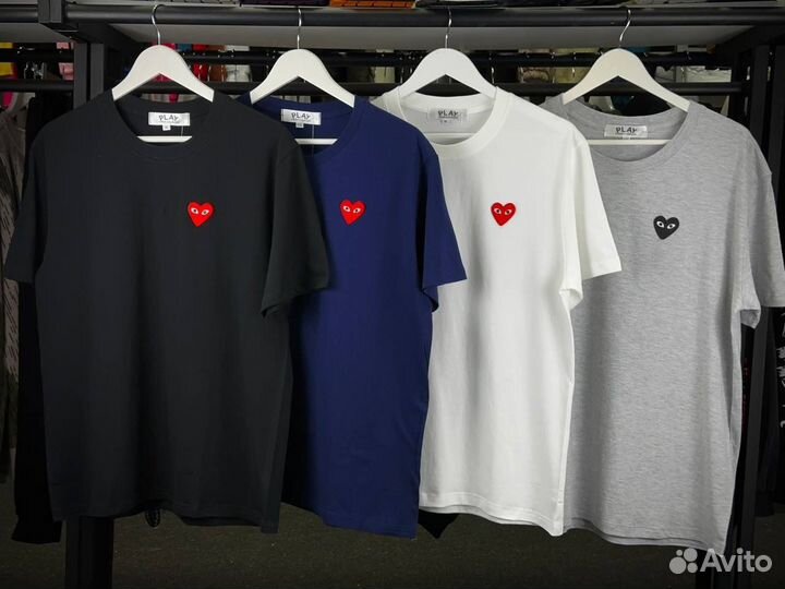 Футболки Comme des Garçons (4 цвета)