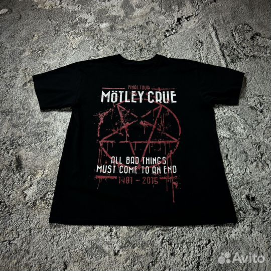 Винтажная Футболка Motley Crue (y2k type)