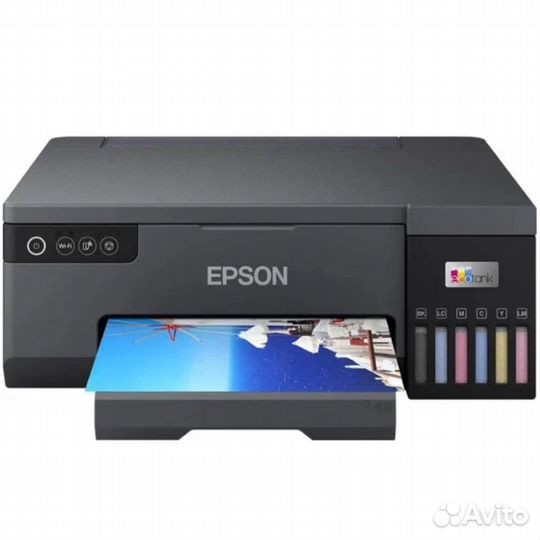 Принтер струйный Epson L8050 (C11CK37405) A4 WiFi