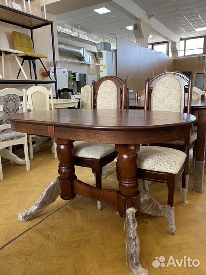 Стол массив «Презент» раздвижной